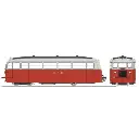 Autorail De Dion type NC Saône & Loire N°402, 2 phares, rouge/gris perle, toit gris - Ree Modèles VM057 - HOe/HOm 1/87 - CFD - Ep II/III - Analogique - 2R