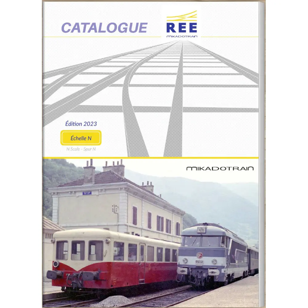 Catalogue fabricant 2023 - REE Modèles CATN-2023 - N 1/160 - 35 pages - Français