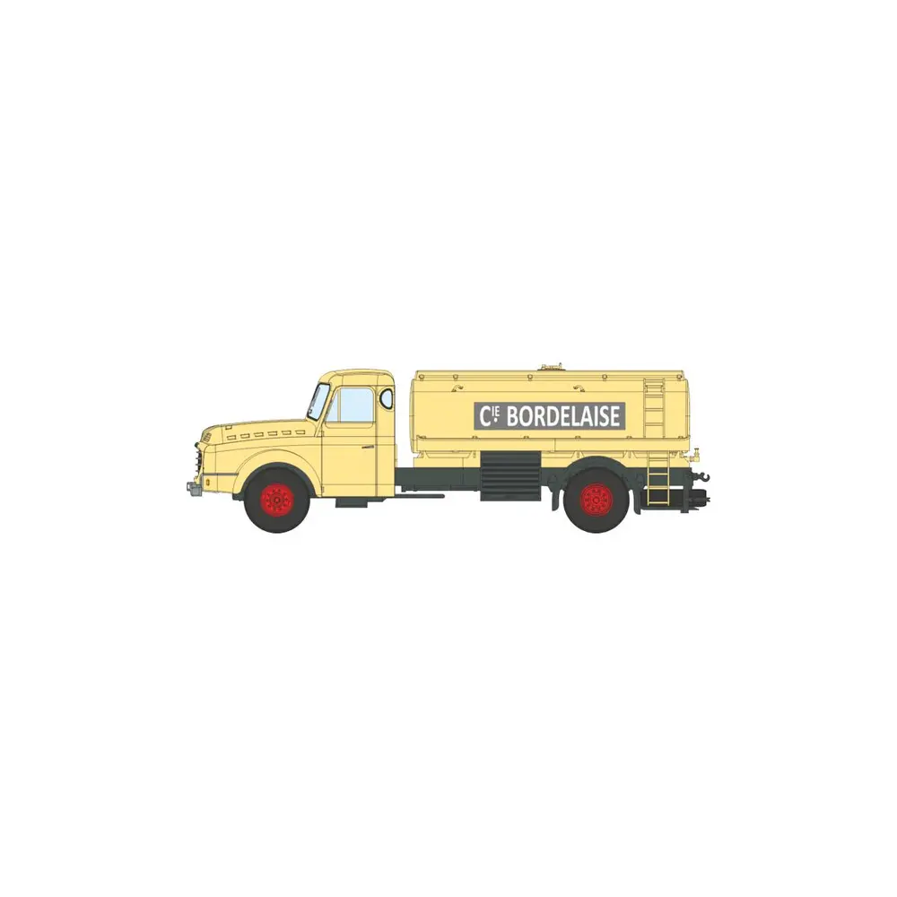 Camion Willeme Citerne 1 dôme « Cie BORDELAISE » - Ree modèles CB200 - HO 1/87