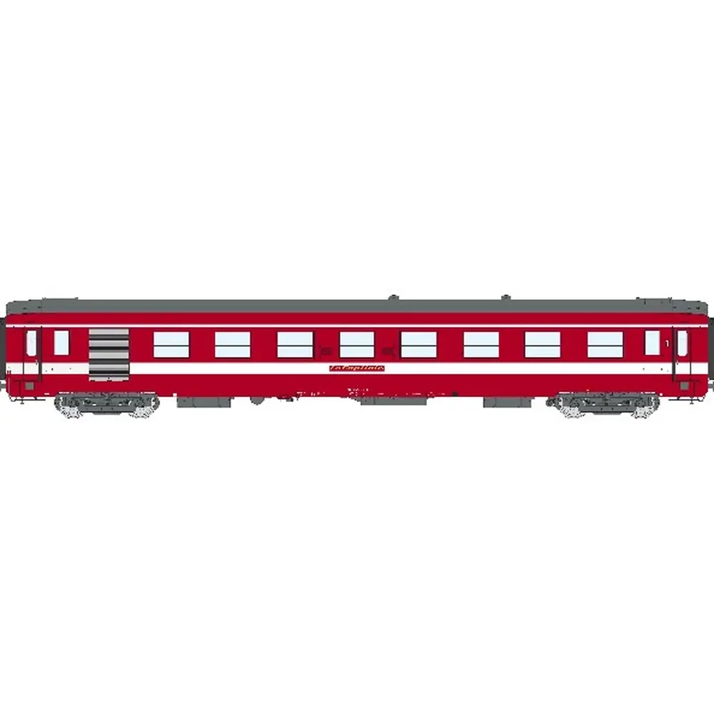 Coffret 3 voitures UIC « Le Capitole » - Ree Modèles VB505 - SNCF - HO 1/87 - EP. IV - 2R