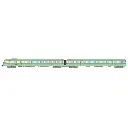 Autorail RGP 1 vert, X 2728 + remorque XR 7726, 2 phares avec fanaux d'angle, remorque avec cuisine - Ree Modèles NW359 - N 1/160 - SNCF - Ep III - Analogique - 2R