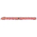 RGP 1 rouge TEE X 2777 + remorque XR 7777 avec 3ème phare - Ree Modèles NW356S - N 1/160 - SNCF - Ep III - Digital sound - 2R