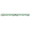 Autorail RGP 1 vert, X 2728 + remorque XR 7726, 2 phares avec fanaux d'angle, remorque avec cuisine - Ree Modèles NW359S - N 1/160 - SNCF - Ep III - Digital sound - 2R