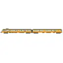 Autorail RGP 1 orange et gris métallisé, XBD 2724 + remorque XRABx 7724 - Ree Modèles NW360S - N 1/160 - SNCF - Ep IV - Digital sound - 2R