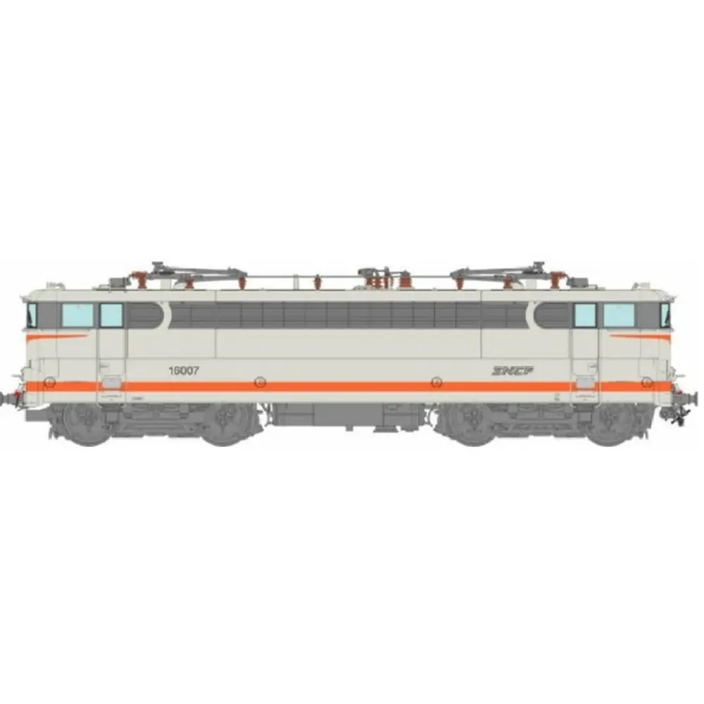Locomotive électrique BB 16007 - REE MB181 - SNCF - HO 1/87 - EP V - 2R - ANALOGIQUE