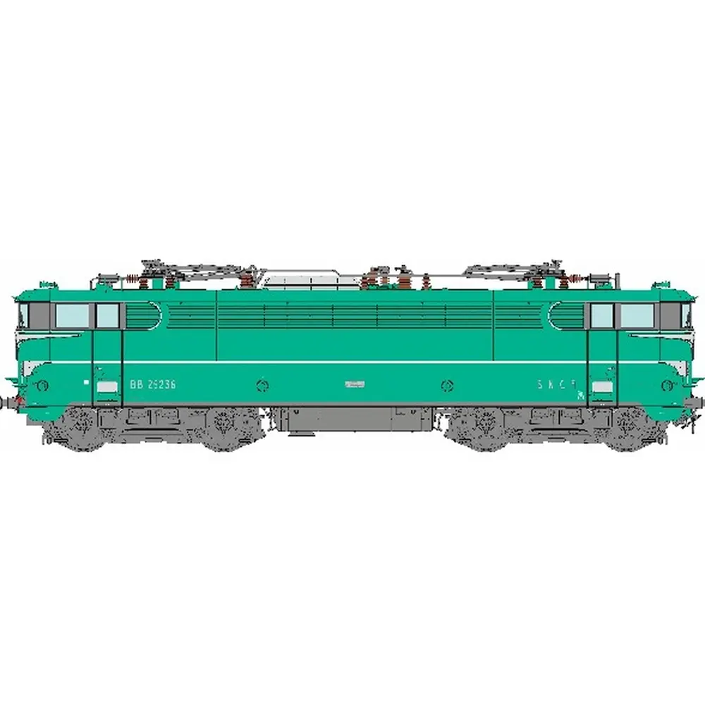 Locomotive électrique BB 25236 - REE MB252 - SNCF - HO 1/87 - EP IV-V - 2R - ANALOGIQUE