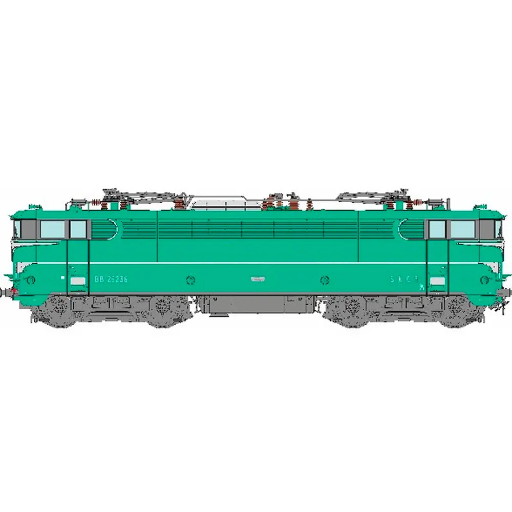 Locomotive électrique BB 25236 - REE MB252SAC - SNCF - HO 1/87 - EP IV-V - 3R - DCC SON