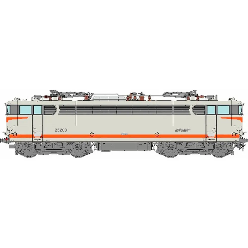 Locomotive électrique BB 25203 - REE MB254S - SNCF - HO 1/87 - EP V - 2R - DCC SON