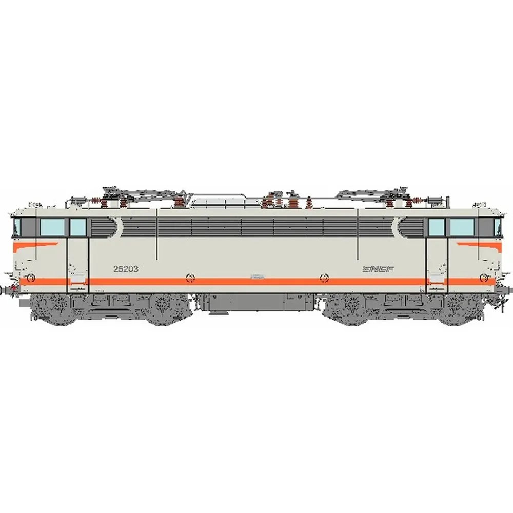Locomotive électrique BB 25203 - REE MB254SAC - SNCF - HO 1/87 - EP V - 3R - DCC SON