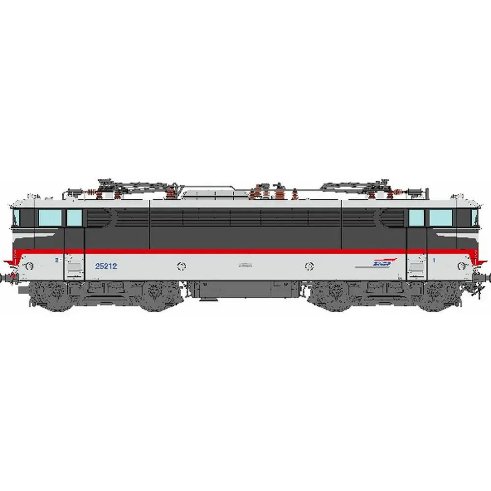 Locomotive électrique BB 25212 - REE MB255S - SNCF - HO 1/87 - EP V - 2R - DCC SON