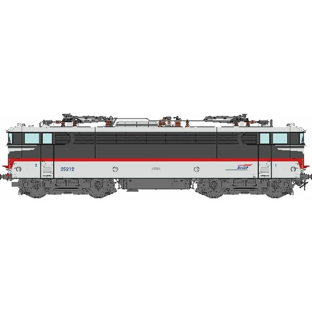 Locomotive électrique BB 25212 - REE MB255SAC - SNCF - HO 1/87 - EP V - 3R - DCC SON