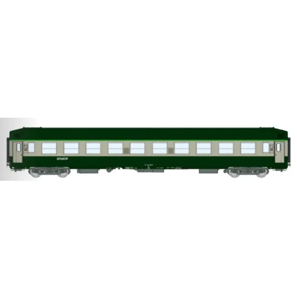 Voiture UIC couchettes B10 - REE VB485 - SNCF - HO 1/87 - EP V