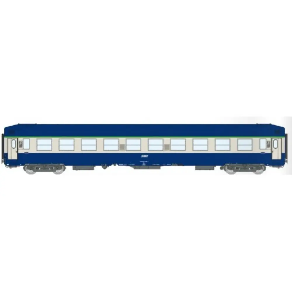 Voiture UIC couchette B9c9x - REE VB510 - SNCF - HO 1/87 - EP IV