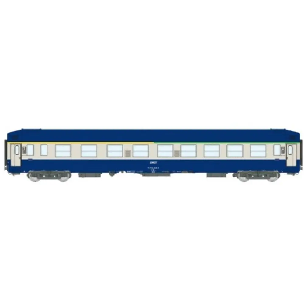 Voiture UIC couchette A4c4B5c5 - REE VB512 - SNCF - HO 1/87 - EP IV