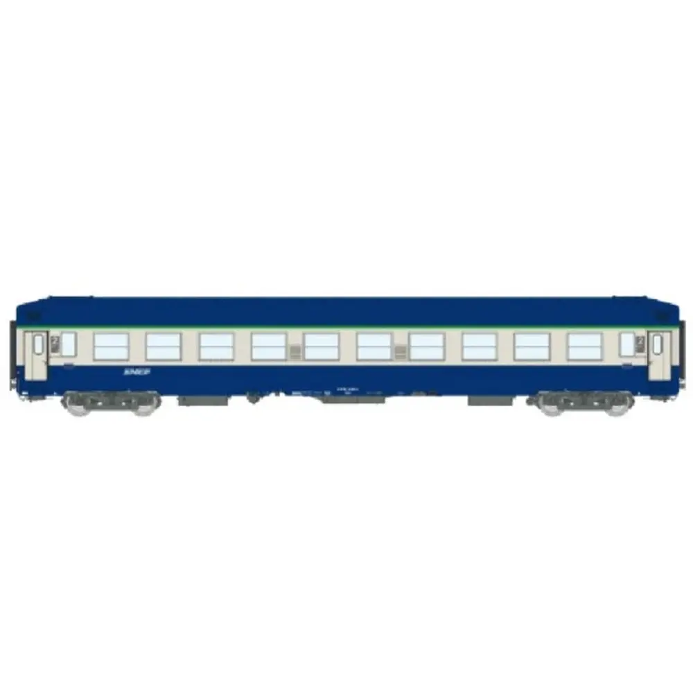 Voiture UIC couchette B9c9x - REE VB515 - SNCF - HO 1/87 - EP V