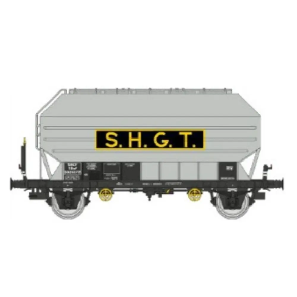 Wagon céréalier « S.H.G.T » FRANGECO - REE WB895 - SNCF - HO 1/87 - EP III