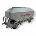 Wagon céréalier FRANGECO « MONFER » - REE WB897 - SNCF - HO 1/87 - EP IV-V