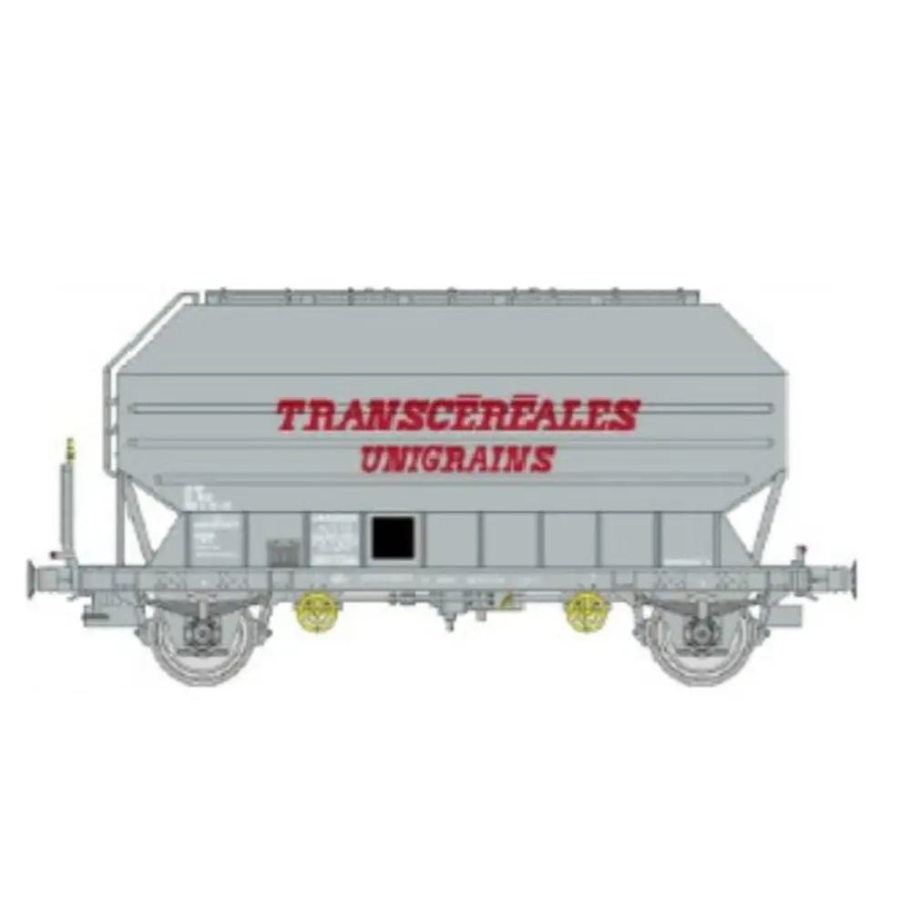 Wagon céréalier FRANGECO « UNIGRAINS » - REE WB898 - SNCF - HO 1/87 - EP IV-V