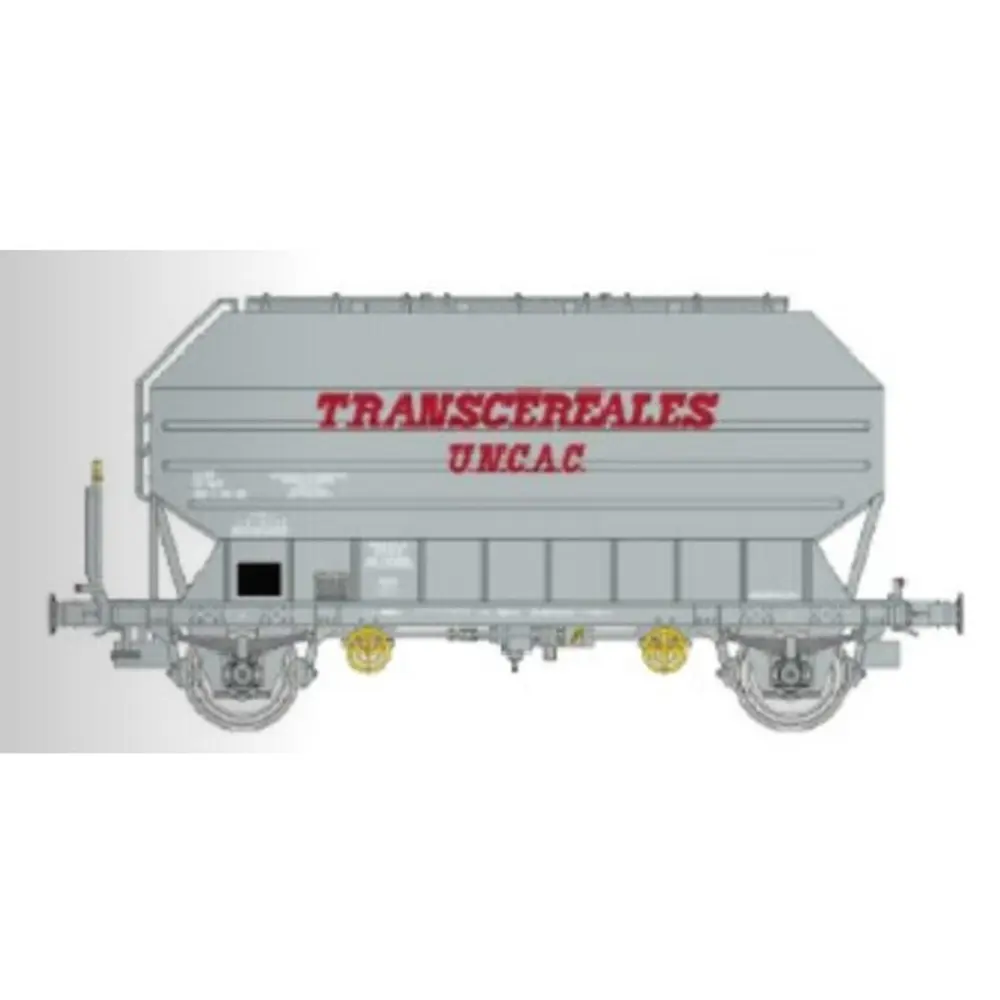 Wagon céréalier FRANGECO « TRANSCEREALES » - REE WB904 - SNCF - HO 1/87 - EP IV-V