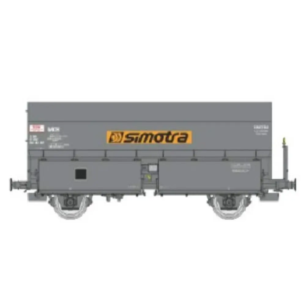 Wagon coke MH45 « SIMOTRA » - REE WB969 - SNCF - HO 1/87 - EP IV-V