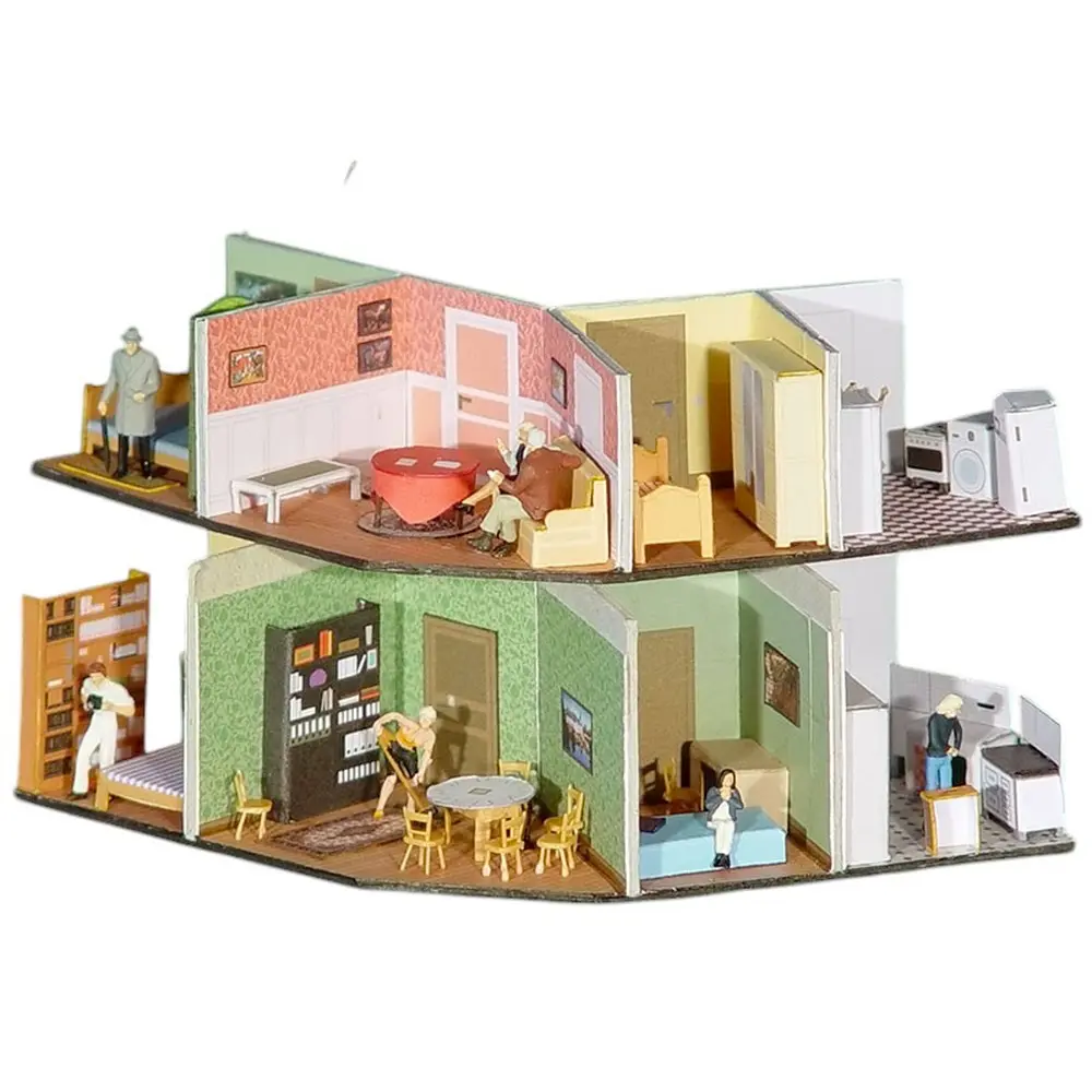 Mobilier et divers équipements intérieurs (à découper) - Régions et Compagnies AME004 - HO 1/87