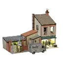 Petite maison avec commerce - Régions et Compagnies FAC550 - HO 1/87