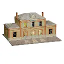 Bâtiment voyageurs OUEST avec ailes (Dozulé-Putôt) - Régions et Compagnies GAR201 - HO 1/87