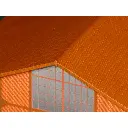 Tuiles mécaniques (carton gaufré) - Régions et Compagnie MAT001 - HO 1/87