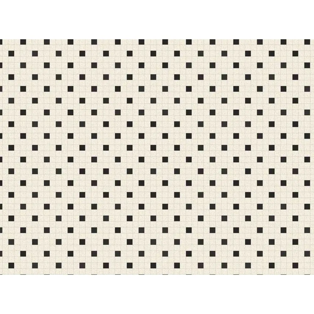 Carrelage en damier noir et blanc - Régions et Compagnies MAT015 - HO 1/87