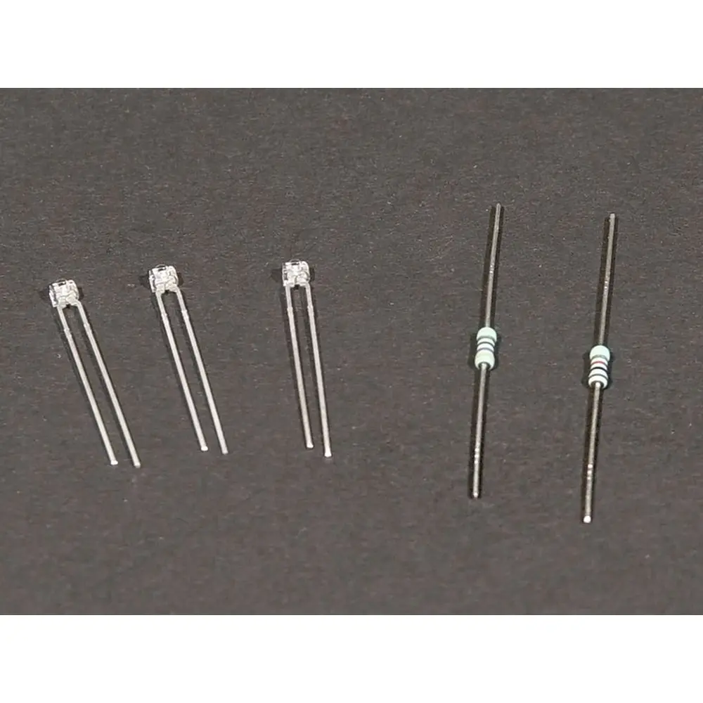 Set d’éclairage intérieur (3 LED + résistances) - Régions et Compagnies MAT031 - HO 1/87