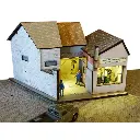 Petit Atelier de rue en angle 120° - Régions et Compagnies PRO500 - HO 1/87