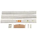 Murs en parpaings (avec et sans affiches) - Régions et Compagnies VIL027 - HO 1/87