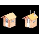 Guérite fer/briques - Régions et Compagnies VOI001 - HO 1/87