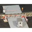 2 Barrières PN Oscillantes + 2 Automatiques - Régions et Compagnies VOI003 - HO 1/87