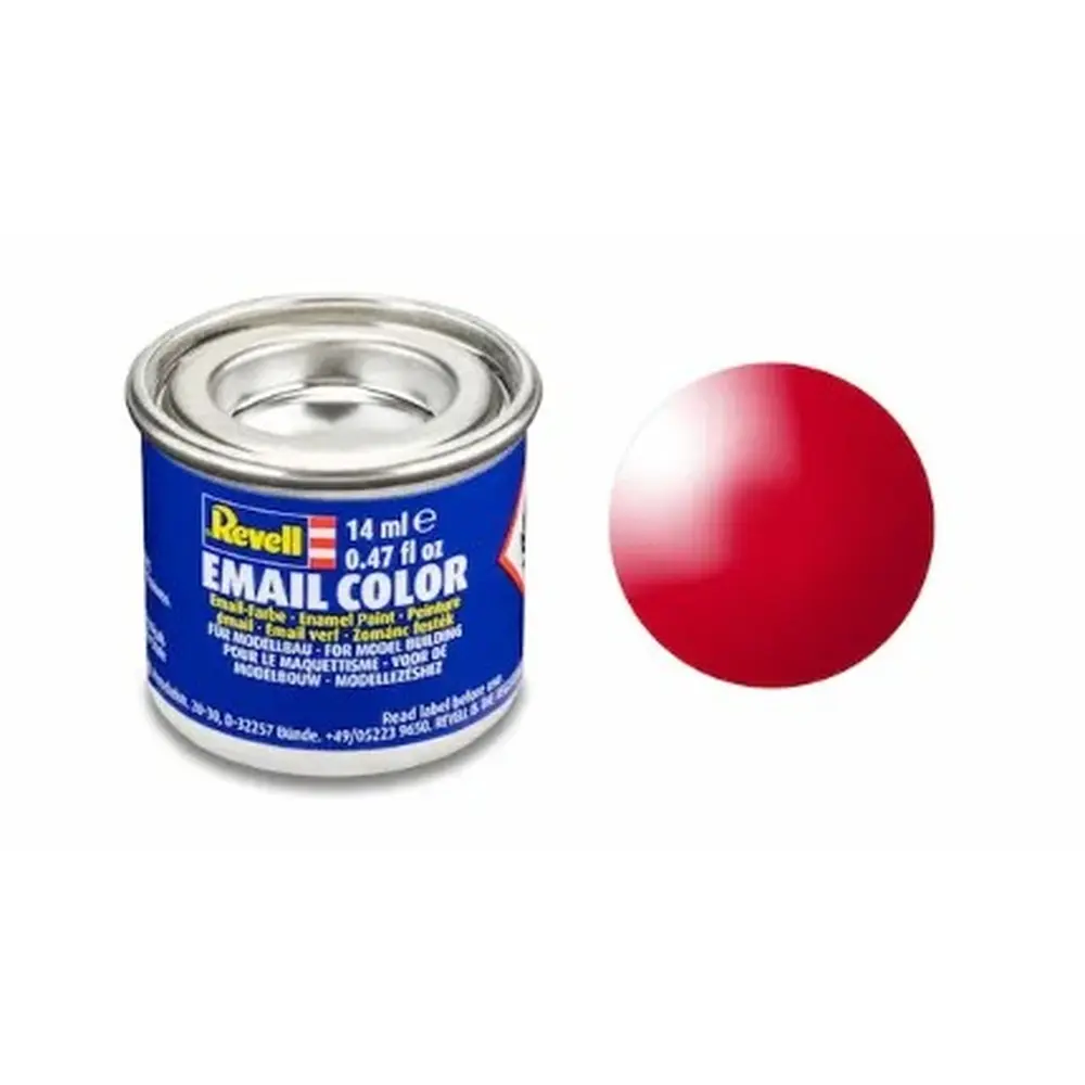 Peinture Émaillée Rouge Italien Brillant, 14ml - Revell 32134