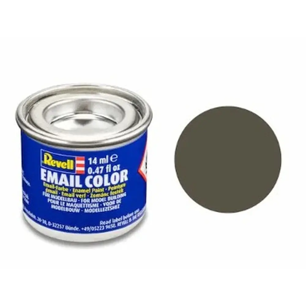 Peinture Émail Revell NATO-Olive Mat RAL 7013 - REVELL 32146