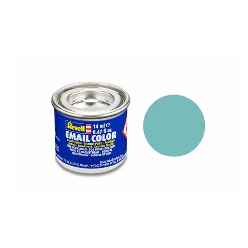 Peinture Émail Revell Vert Clair Mat RAL 6027, 14ml - REVELL 32155