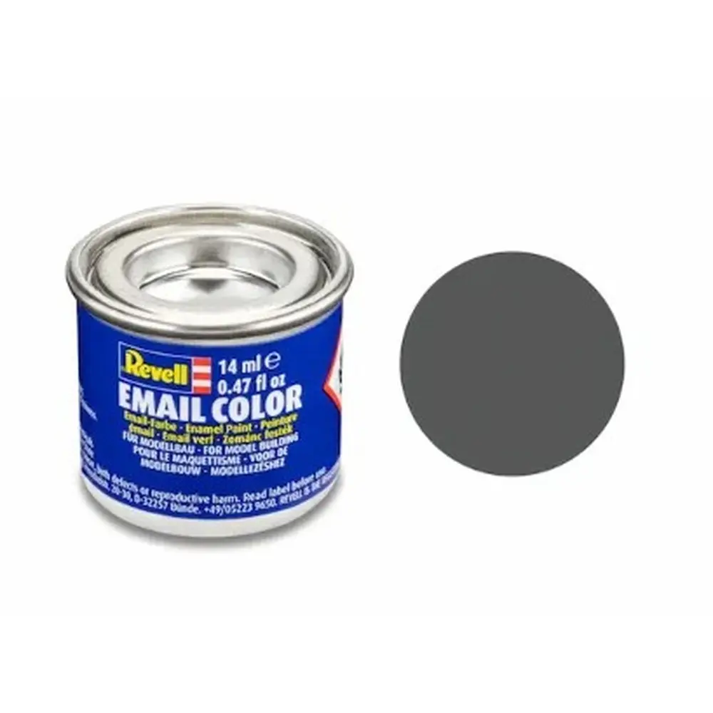 Peinture Émaillée Gris Olive Mat RAL 7010, 14ml - Revell 32166