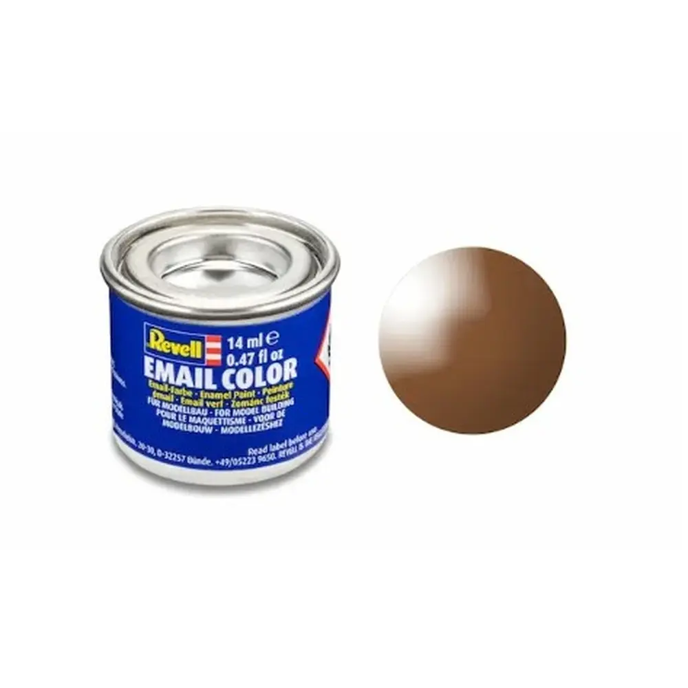 Peinture Émail Revell Brun Argile Brillant RAL 8003, 14ml - REVELLE 32180