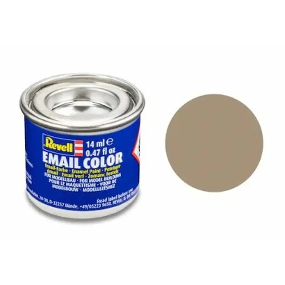 Peinture Émaillée Beige Mat RAL 1019, 14 ml - Revell 32189