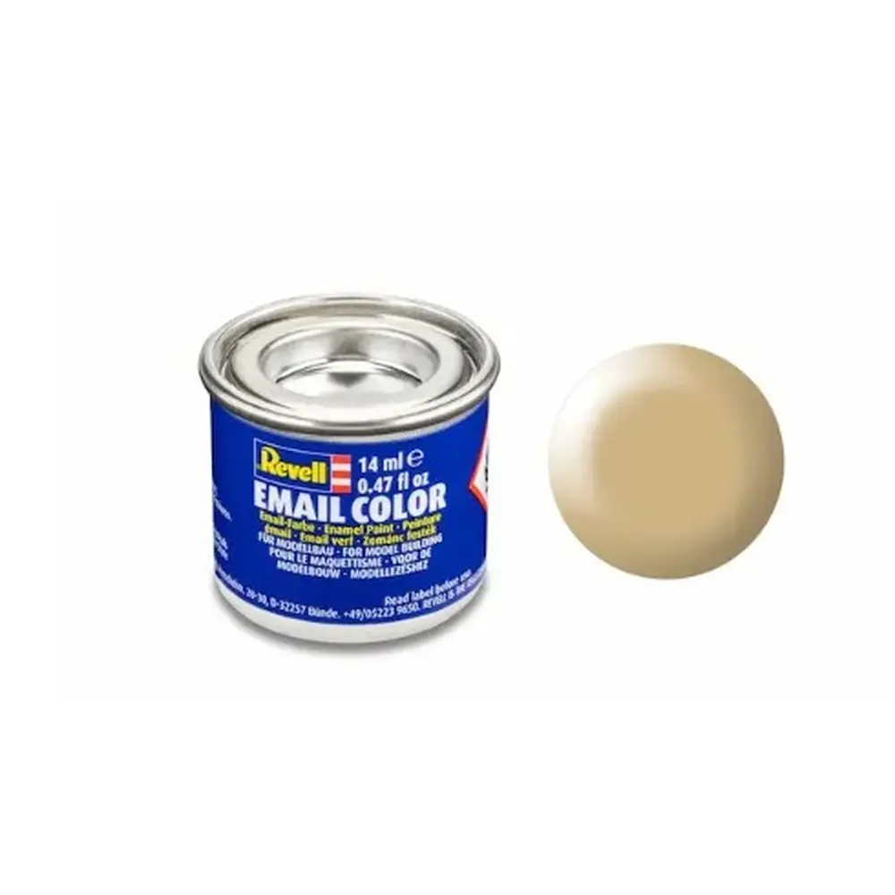 Peinture Émail Revell Beige Satiné RAL 1001. 14 ml - REVELL 32314