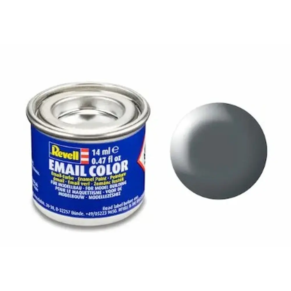 Peinture Émaillée Gris Foncé Semi-Brillant RAL 7012, 14ml - Revell 32378