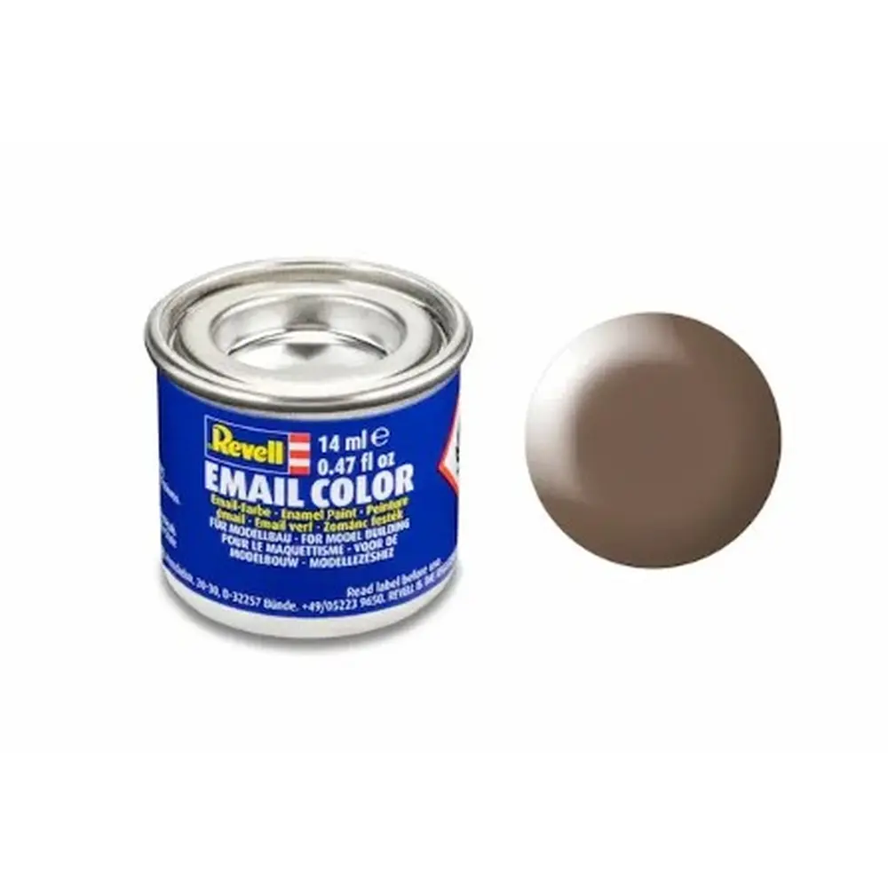 Peinture Émaillée Brun Semi-Brillant RAL 8025, 14ml - Revell 32381