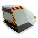 Radar mobile "Vitronic enforcement Trailer" - Rietze 70313 - HO 1/87