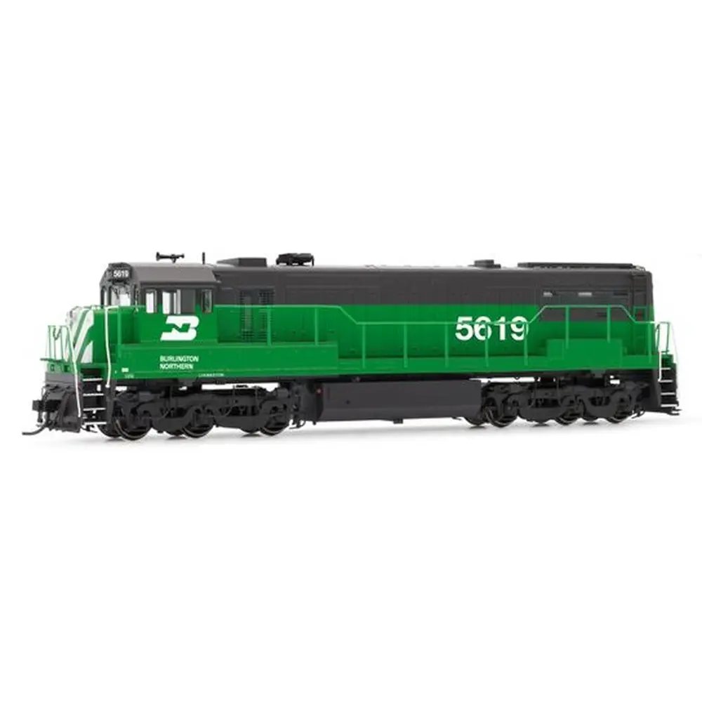 Locomotive diesel U25c 5619 - Rivarossi HR2888 - HO 1/87 - Burlington Northern - Ep IIIb - Analogique - 2R