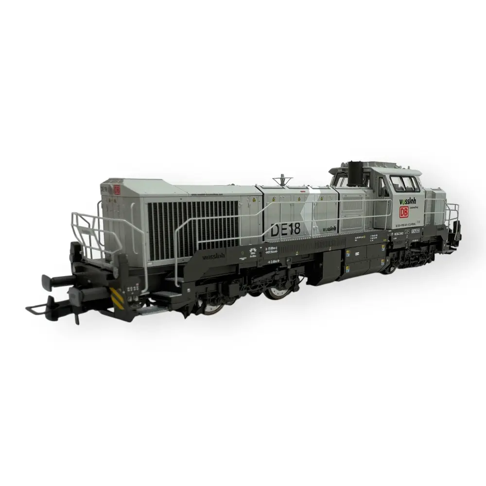 Locomotive diesel Vossloh DE 18 DCC sound - Rivarossi HR 2920S - HO : 1/87 - DB AG - Ep VI - Digital sound - 2R