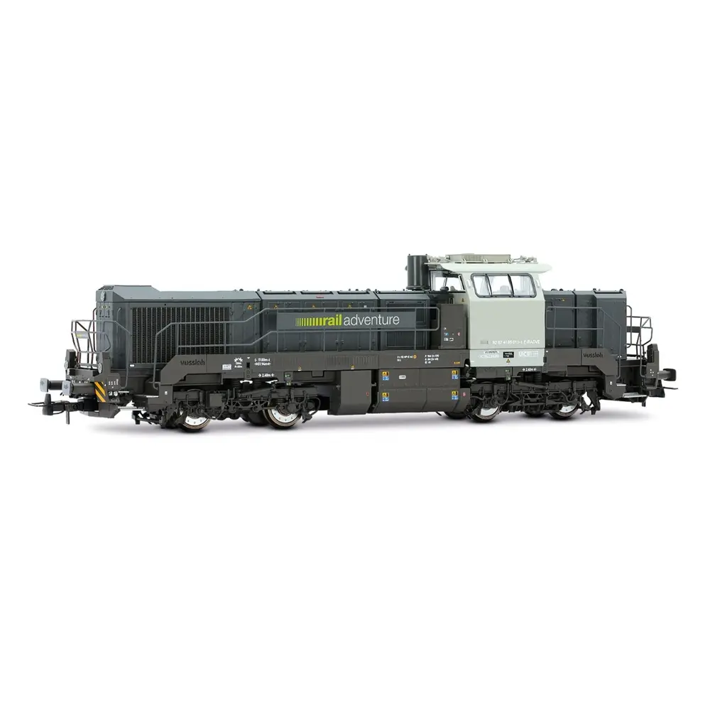 Locomotive diesel Vossloh DE 18 du RailAdventure - Rivarossi HR2921 - HO 1/87 - Ep VI - Analogique - 2R
