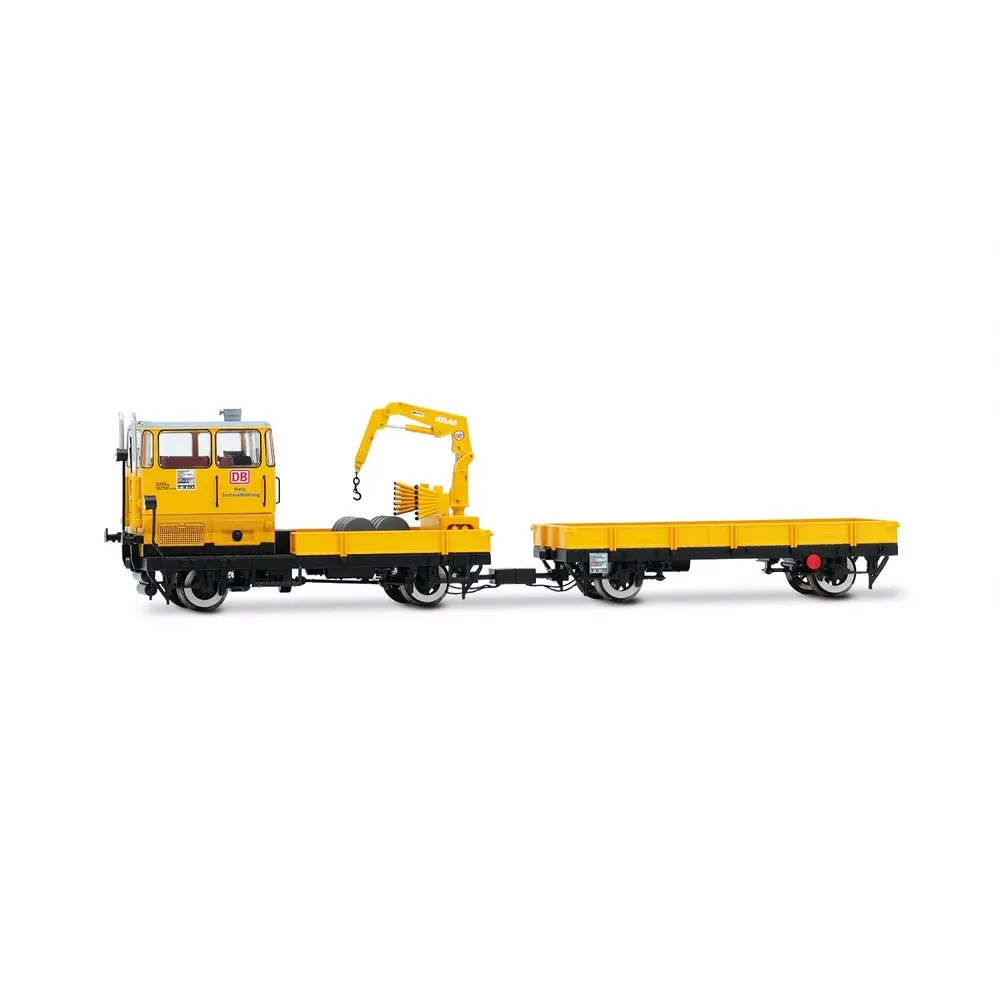 Véhicule de maintenance KLV 53 "Netz Instandhaltung" - Rivarossi HR2911S - HO 1/87 - DB AG - P V-VI - DCC Son