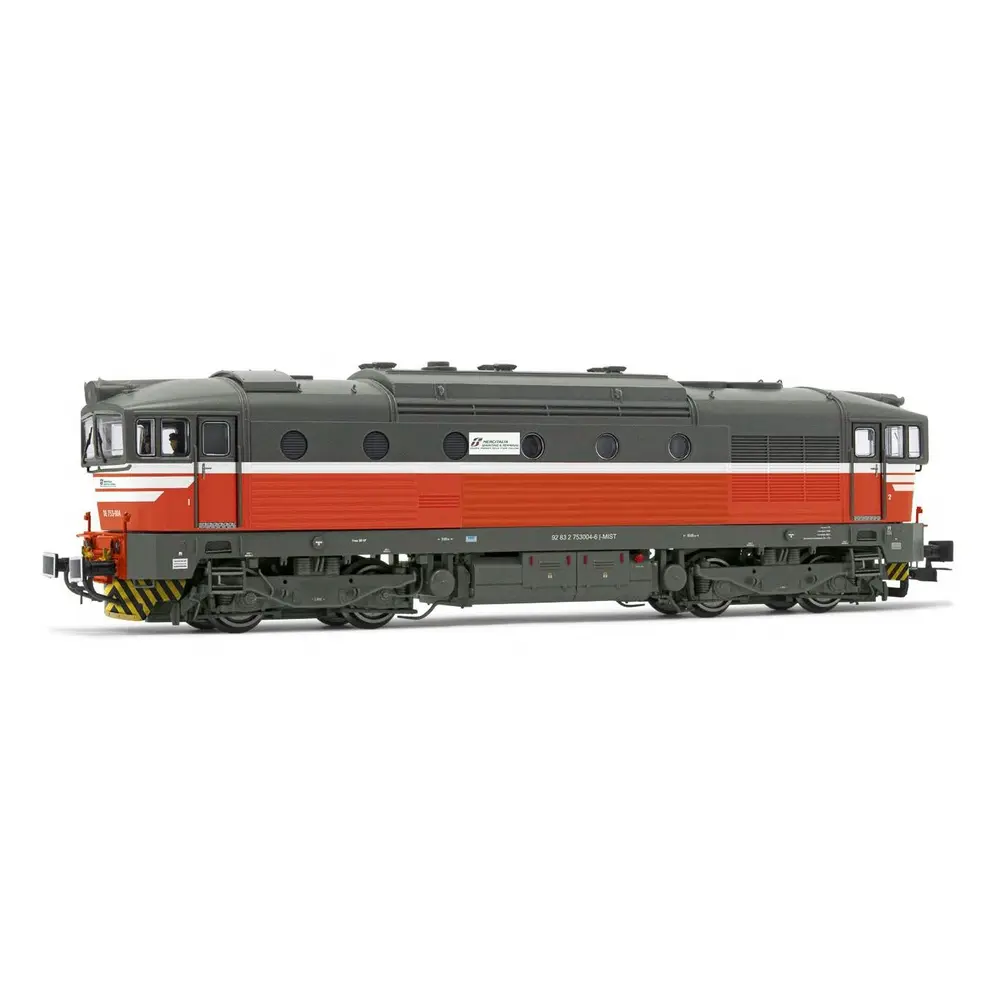 Locomotive Diesel - Série D.753 - Rivarossi HR2930 - HO 1/87 - EP. VI - Analogique - 2R