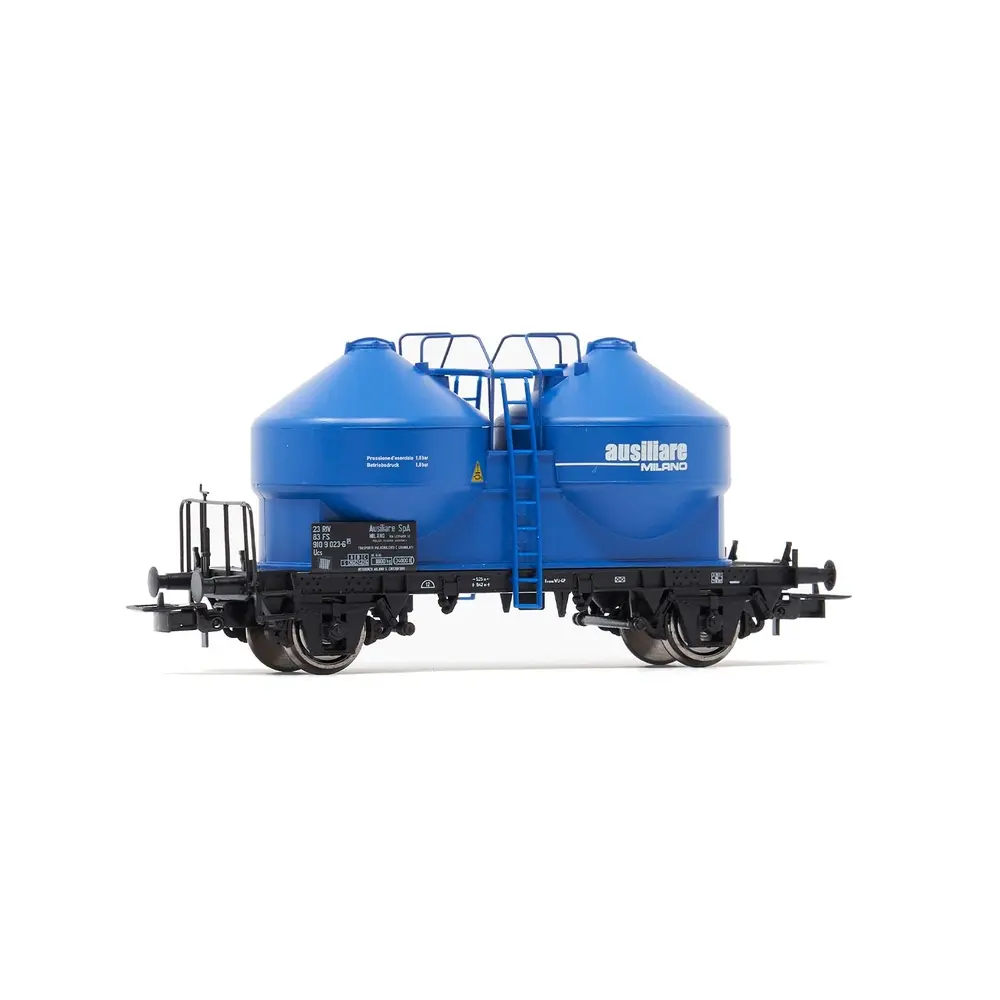 Wagon silo AUSILIARE - Rivarossi HR6573 - HO 1/87 - FS - EP IV